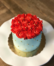 Briony Red Roses Cake